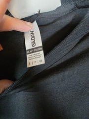 Gildan Men’s Heavy Cotton Long Sleeve T-Shirt, Style G5400, 2-Pack, Black, Small