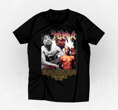 Rapper Tupac graphic t-shirt black or any color and size you choose