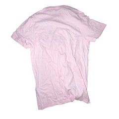 Barbie Mens Pink Graphic T-Shirt Script Logo Cotton Crew Neck MWBA03HMSC S NEW