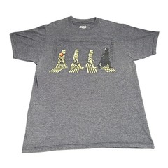 Star Wars | Men’s Darth Vader Stormtroopers Abbey Road Parody T-Shirt | Size M