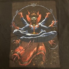 Marvel Comics Retro Classic Doctor Strange Conjuring Power T-Shirt Medium
