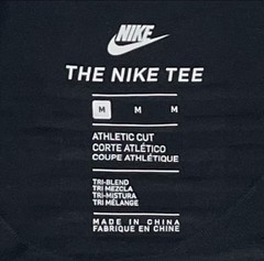 Nike Air Max Graphic Size M Black Tee (Retail $40)