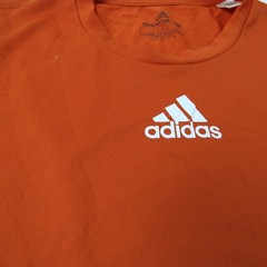 adidas Creator Short Sleeve Shirt Men’s Orange Used L