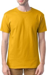 Hanes Men Crew neck T-Shirt 4-Pack ComfortSoft 100% Cotton Heavyweight Tee Plain