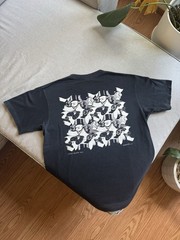 Vintage 90s MC Escher RARE Eight heads Tshirt Men’s Large