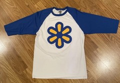 walmart logo (global People Associate 2025) baseball t shirt Size M