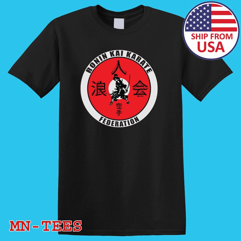 RONIN KAI KAI KARATE FEDERATION Black Size S-5XL