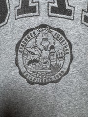 Gap x Sesame Street Crewneck Sweatshirt Mens Large Tall Gray Big Bird