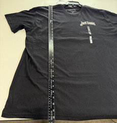 NWT Changes Mens Crew Neck Short Sleeve Jack Daniel’s Vintage T-Shirt Black