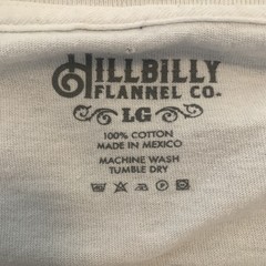 Hillbilly Flannel Co Shirt Mens Large Freedom Is Not Free Eagle Graphic Tee