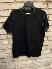 Kronic Prints By Drill Clothing T-Shirt Medium Black Green Marijuana Cannabis
