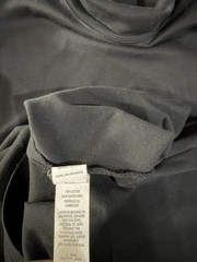 L.L. Bean Shirt Mens LT Black Long Sleeve Turtleneck Tee Cotton Thermal Big Tall
