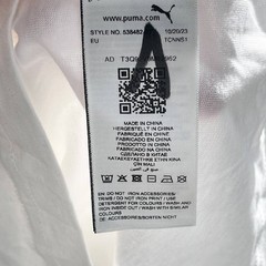 Mercedes AMG Petronas F1 Mens Logo T-shirt white size M