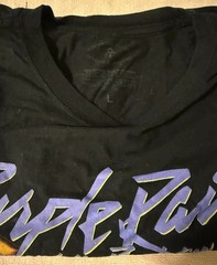 Prince and the Revolution Purple Rain Black Short Sleeve T-Shirt
