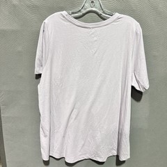 Mighty Fine Purple Flower design T-shirt Size 0X BR2026