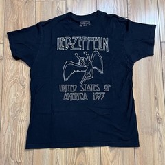 Led Zeppelin T-Shirt Size L United States of America 1977