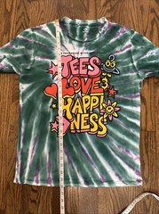Converse Joe Freshgoods T-Shirt Men’s Small Evergreen Multicolor Tie Dye Rare