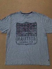 Nautica Jeans Company stars gray Tshirt 3XL real and genuine from USA seller