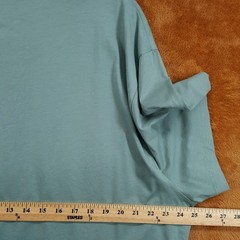 BLOOMINGDALES Shirt Mens XXL Green Pullover Crew Short Sleeve Supima Cotton Tee