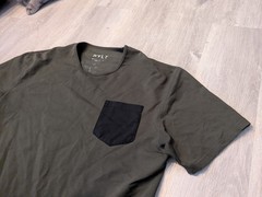 Bylt Drop Cut s/s Pocket Lux Performance Shirt Green Mens Large