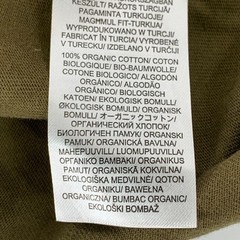 Seasalt Midwatch T-Shirt Small Mens Olive Green Vegetables Print Organic Cotton