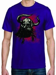 Adult DryBlend® T-Shirt – (WARRIOR SKULL – GOTHIC CELTIC)