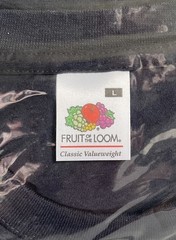 Fruit of the Loom Prague Czech Republic Graphic Classic T-Shirt Navy Blue NIP
