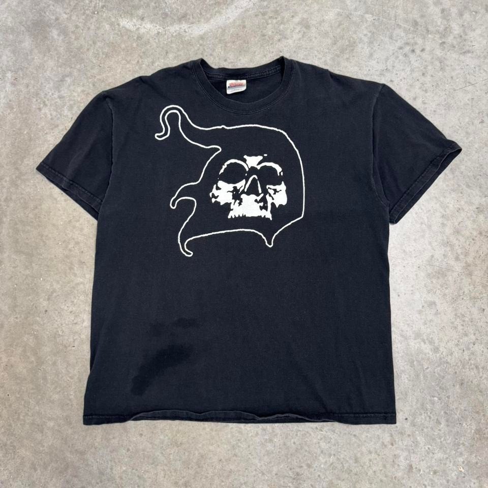 Vintage Y2K Doomriders T-shirt Deathwish Records Band Tee Faded Black Mens XL
