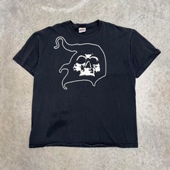 Vintage Y2K Doomriders T-shirt Deathwish Records Band Tee Faded Black Mens XL