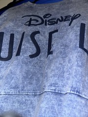Disney Cruise Lines Spirit Jersey Mineral Wash Blue Size XXL