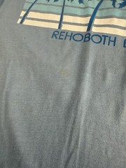 Vintage 70s Rehoboth Beach Delaware T-shirt Men’s Medium Single Stitch USA Made