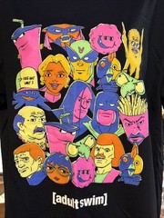 Adult Swim Carl’s Jr. Hardees Employee Only Promo Men’s Black T-Shirt Sz M Rare