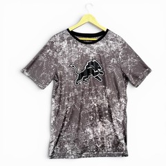 Detroit Lions Brown Gray Speckled Graphic T Shirt XL Tee NFL Football Soft