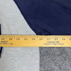 Vintage Mecca USA Shirt Mens Large Grey Navy Blue Lion Graphic Raglan 84