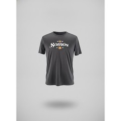Under Armour Notre Dame Somos T-Shirt Mens Medium Grey Heather Loose Fit Athleti