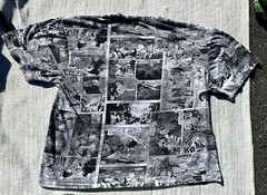 Original Gravity Shirt 2XLarge White Hype Comic Strip Graphic Novelty Mens