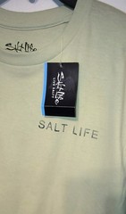 NWT Salt Life Green T-shirt. Size Medium