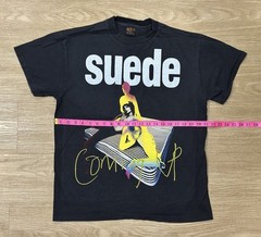 SUEDE vintage 1996 COMING UP TOUR t shirt MATTRESS
