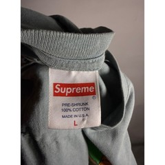 Supreme Molotov Kid Tee Joe Cool Slate Blue Grey Mens Large Short Sleeve T-Shirt