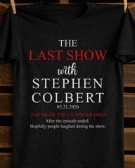 Late Night Comedy TV Host 2026 Graphic Tee – The Last Show t shirt