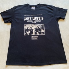Pee Wee Herman Mens XXL Loners & Rebels Club T-Shirt 2 Sided Print Feels So Good