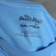 Beach Boys Nautica Shirt Mens 3XL Blue Short Sleeve Crewneck Outdoor NEW