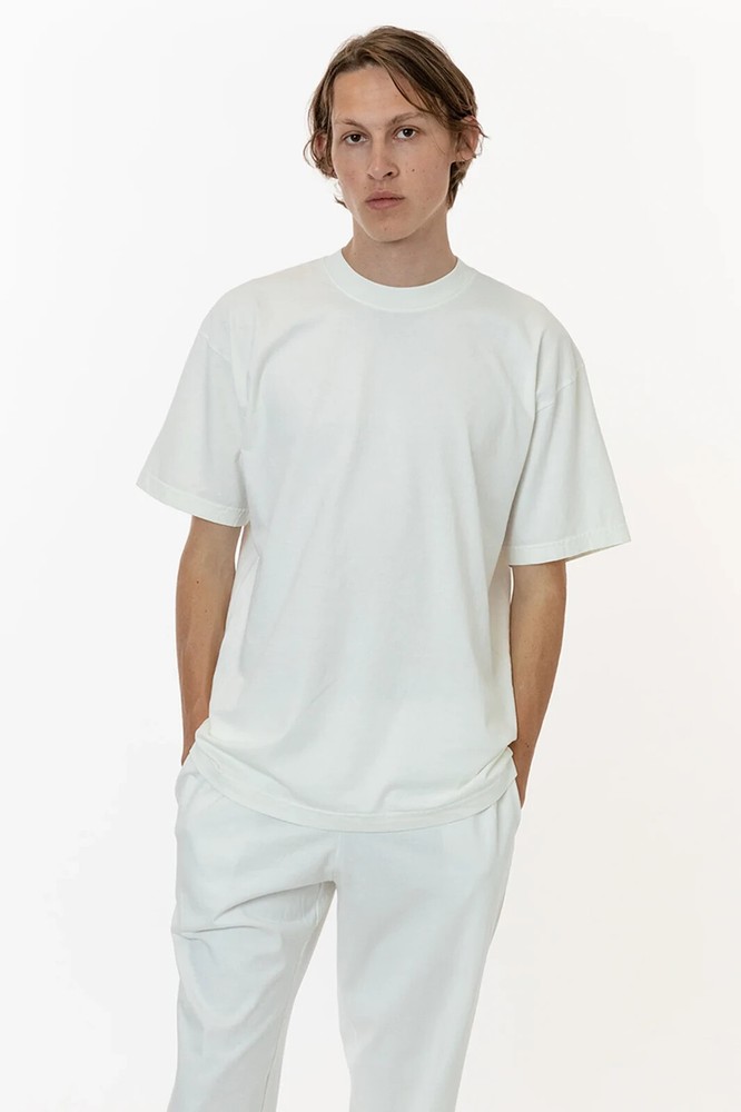 LOS ANGELES APPAREL Crew Neck T-Shirt 1801GD sz.M