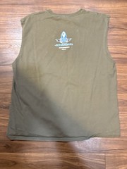 Yazbek Y2K Ixtapa Zihuatanejo Mexico Grey Sleeveless Cutoff Graphic Size 2XL