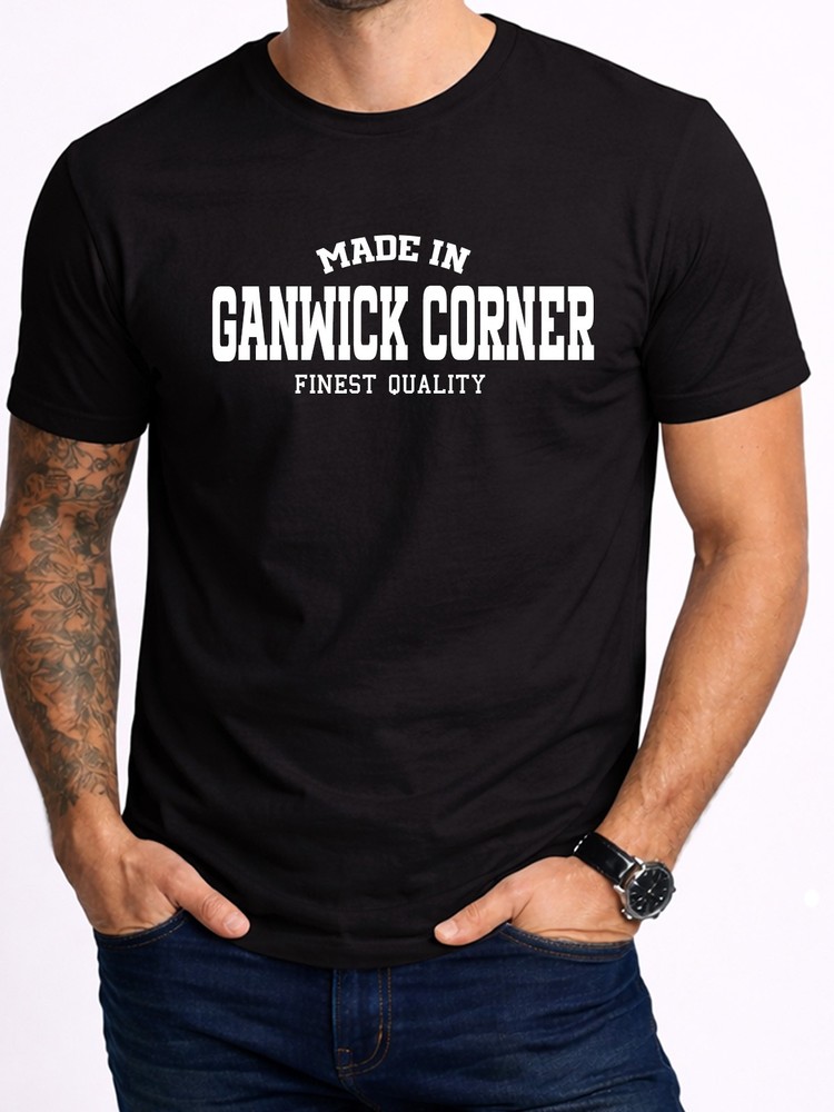 Ganwick Corner Product Of UK Men’s T-Shirt Gift