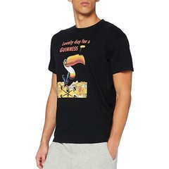 Lovely Day for a Guinness Black T-Shirt Cotton Men’s Beer Toucan Summer Tee Tee