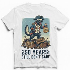 Honey Badger Freedom Fries Years Still Dont Care Funny Vintage T-Shirt