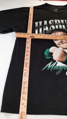 UFC Mens Hasbulla Magomedov MMA Fighter Graphic Martial Arts T Shirt Black Sz XL