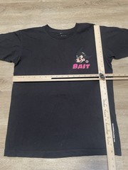 Bait Mascot Tee T-shirt Mens Sz S Small Black Crew Neck Streetwear