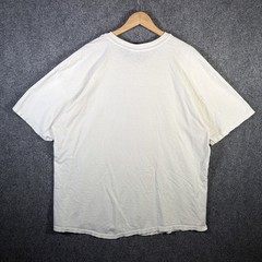 Vintage Antones Shirt Mens XL White 90s Home Of The Blues Portrait Art Jazz USA